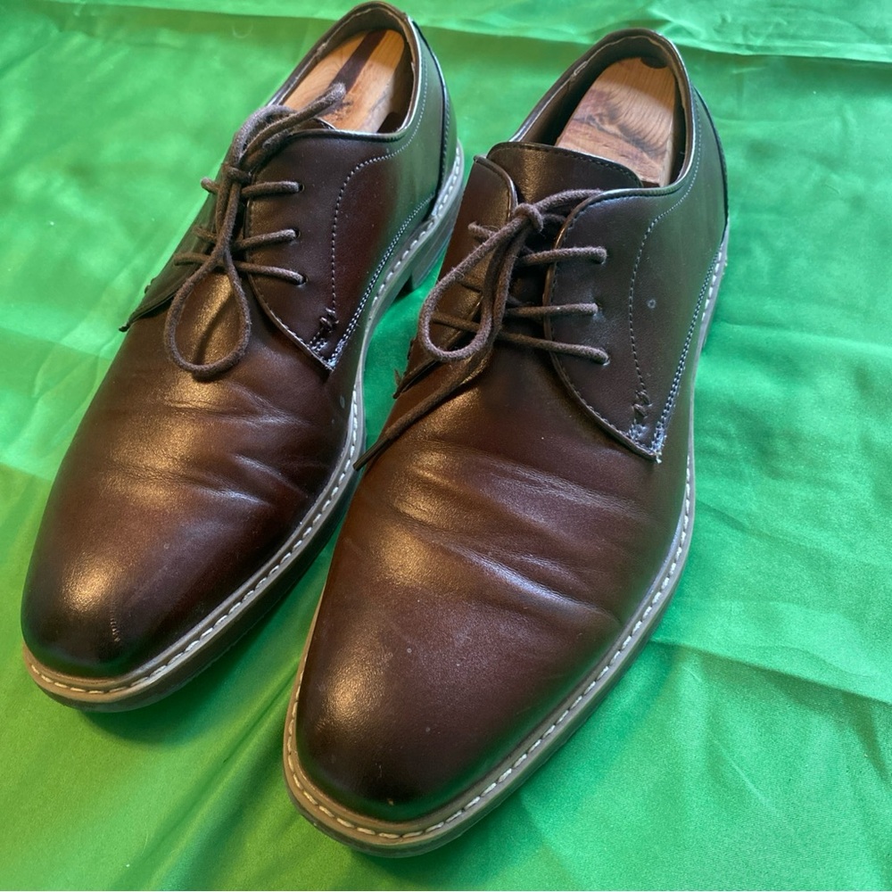 Nunn Bush 81926-221 Brown Tie Loafers Men's 10.5 M